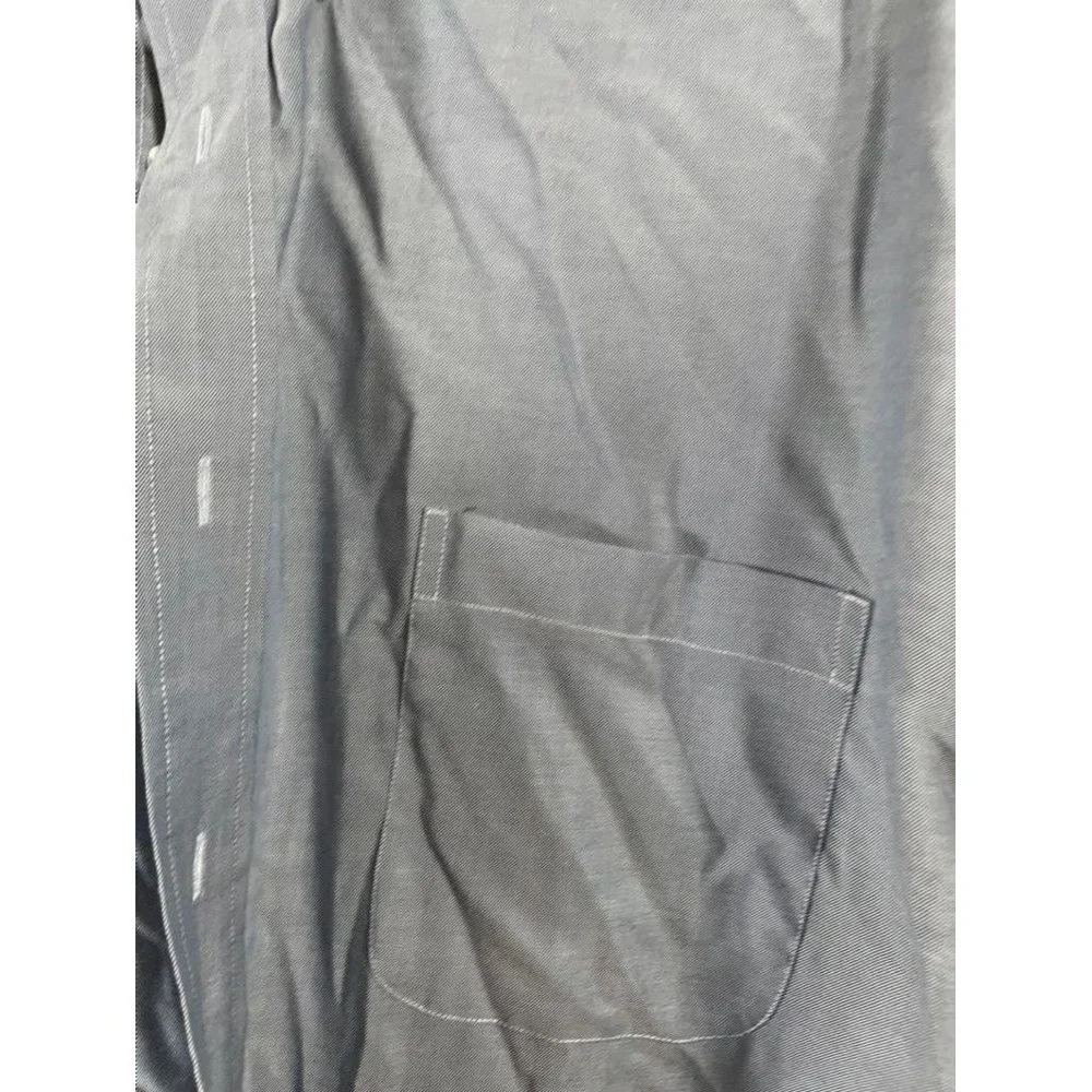 Roundtree & York - TravelSmart - Men's Blue Short Sleeve Button Down- Size 4XB - Picture 2 of 5